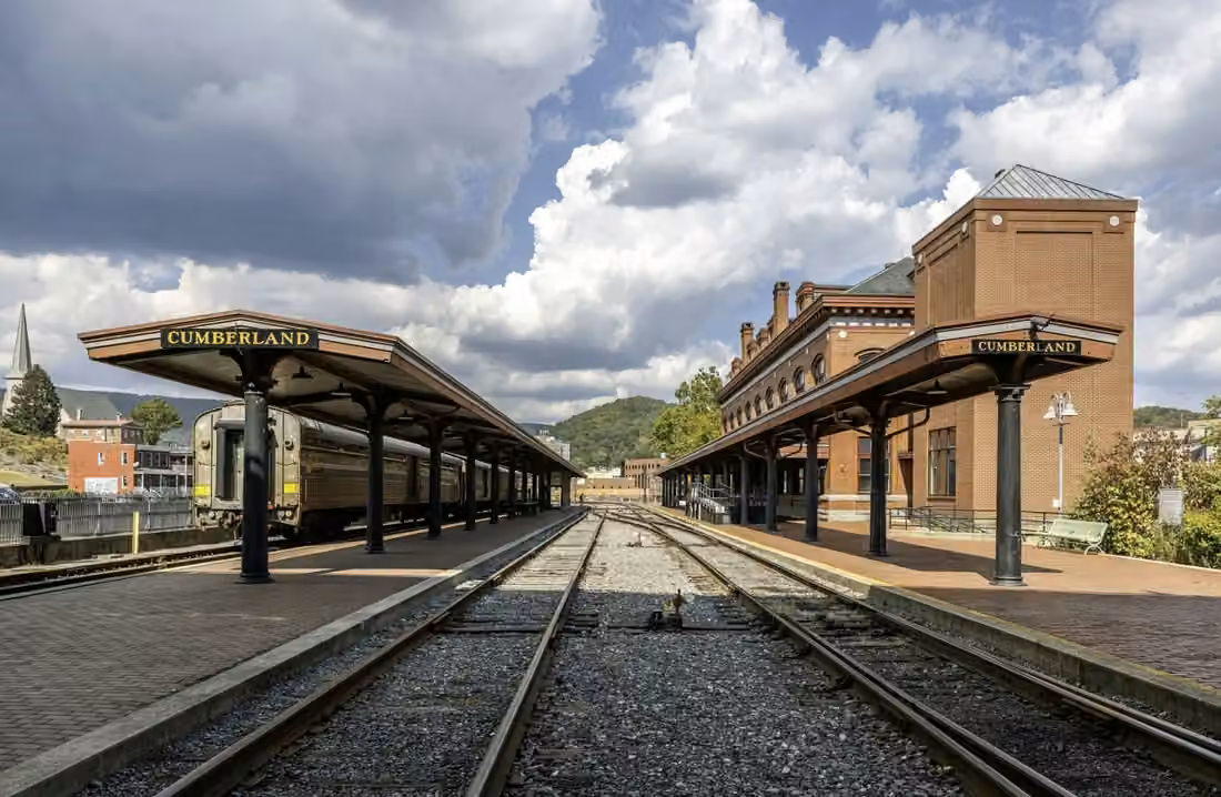 Cumberland & Western Maryland Railroad Station and Canal Region