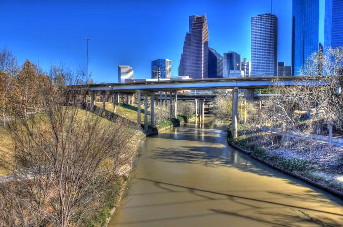 Houston: Bayous and City Skyscrapers