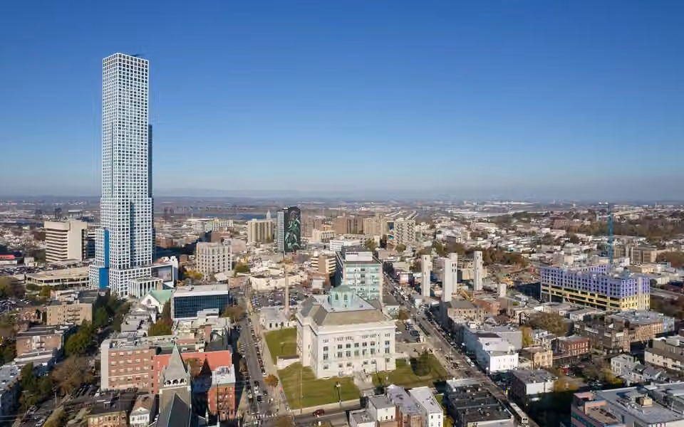 Jersey City · Journal Square and the surrounding city