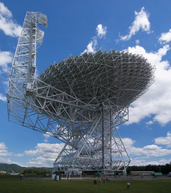Green Bank Telescope · Mountain facility for radio observations