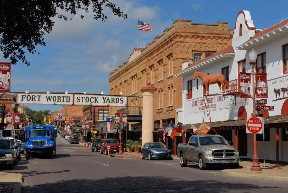 Fort Worth Historical Stockyards · Scene of the Stockyards