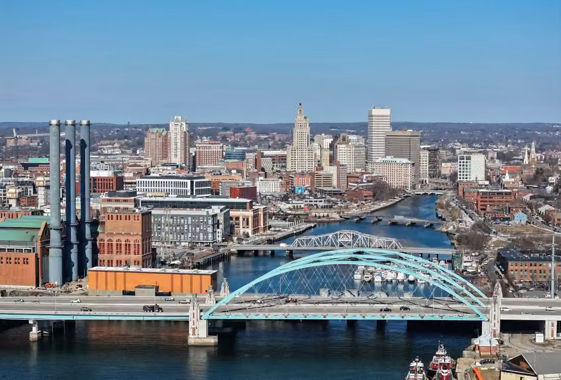 Providence · The state capital’s skyline