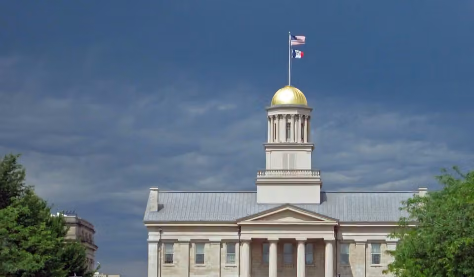 Iowa City · Old State Capitol of the University of Iowa
