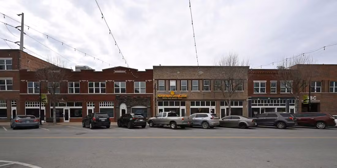 Greenwood Avenue · Current Street Commercial Buildings