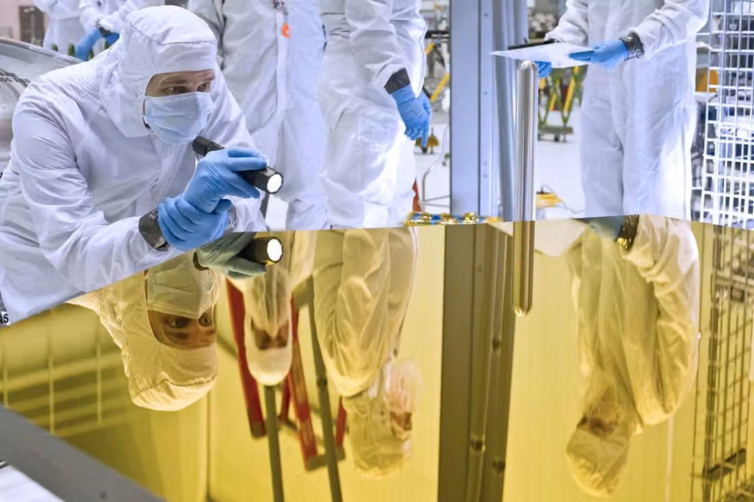 Webb Telescope Mirror Arrives at Goddard – History of Development Imagery